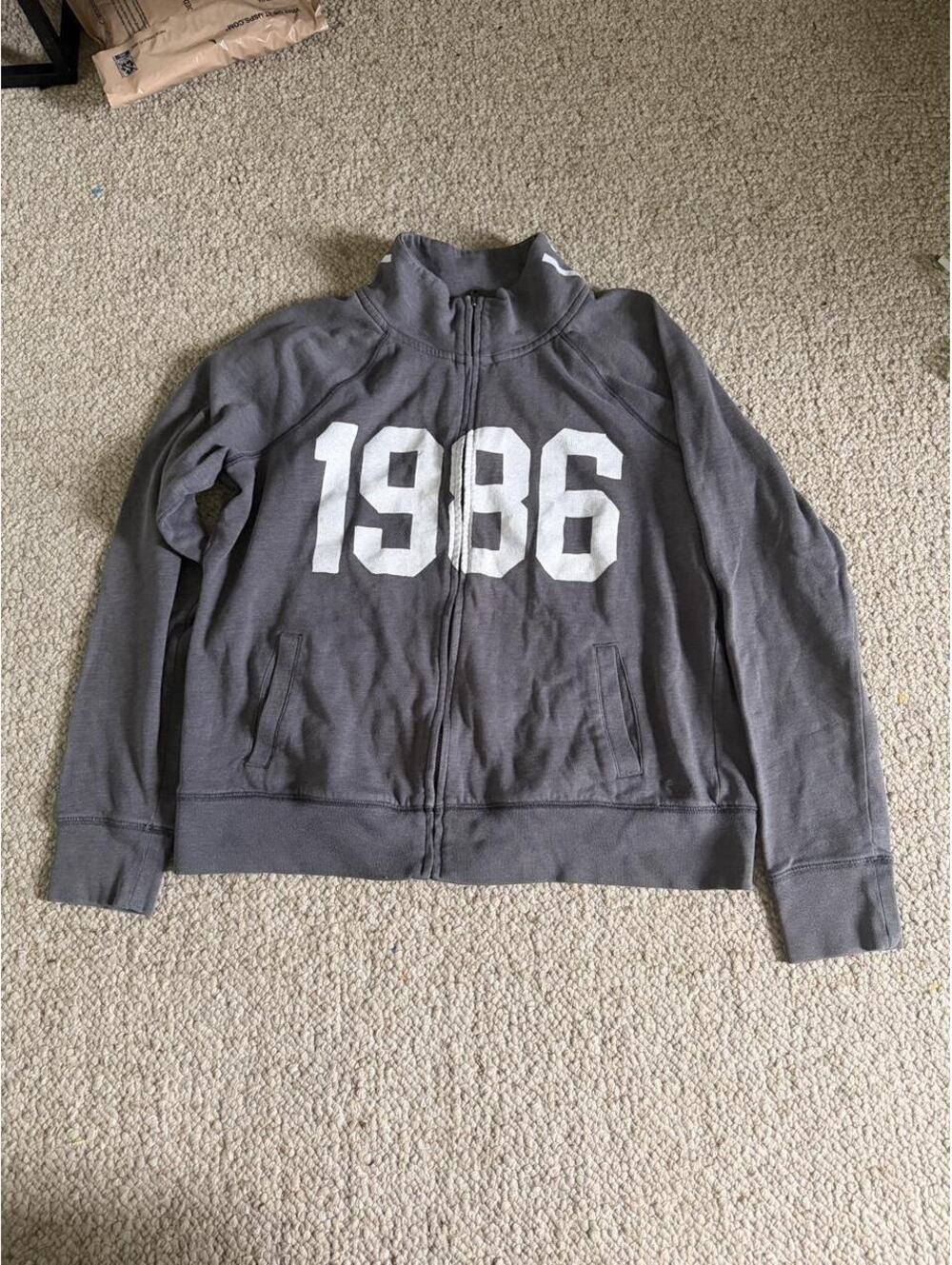 Victoria's Secret PINK gray zip up jacket